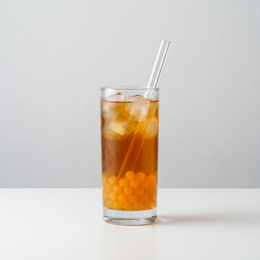 Modo de uso: bebida con perlas