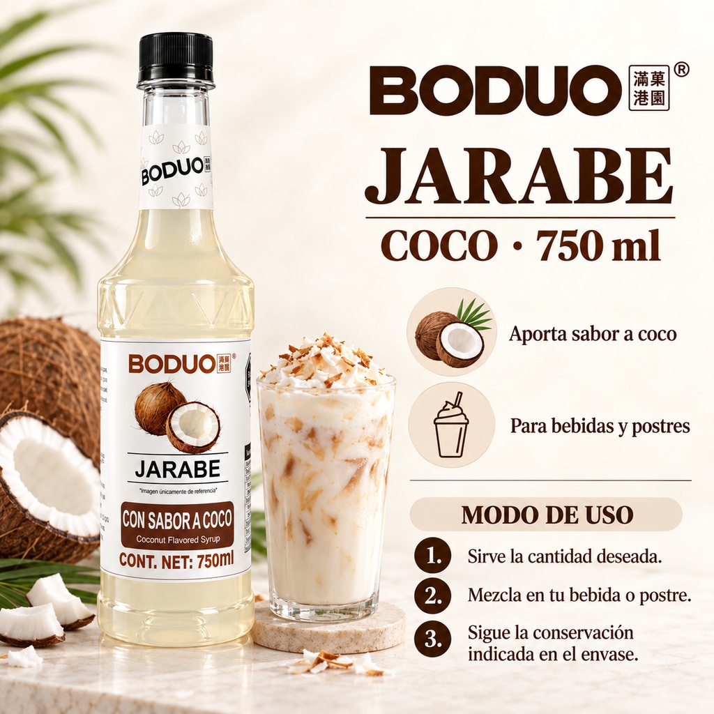 Ficha premium | Características y modo de uso | JBOD-COC-750