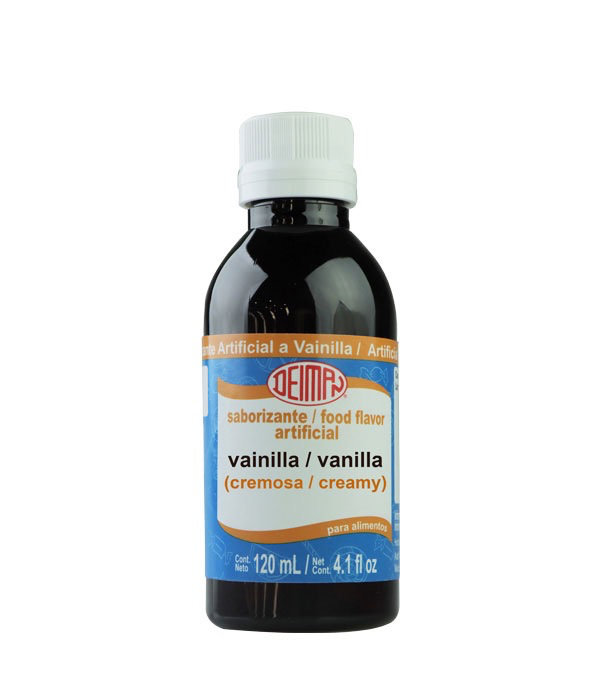 [CON-0102] Concentrado Vainilla Cremosa Deiman 120ML (Sabor, Color y Aroma)
