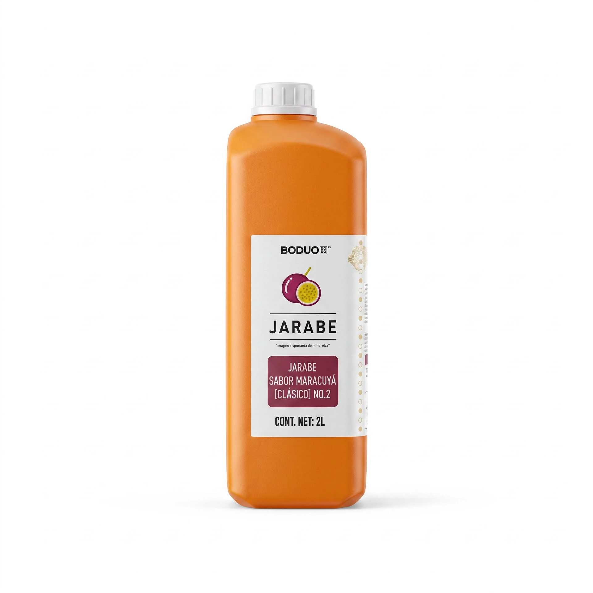 Jarabe Sabor Maracuyá Boduo 2LT