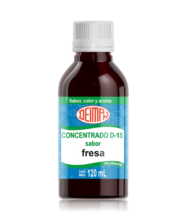 [CON-0032] Concentrado Deiman Fresa 120ML (Sabor, Color y Aroma)