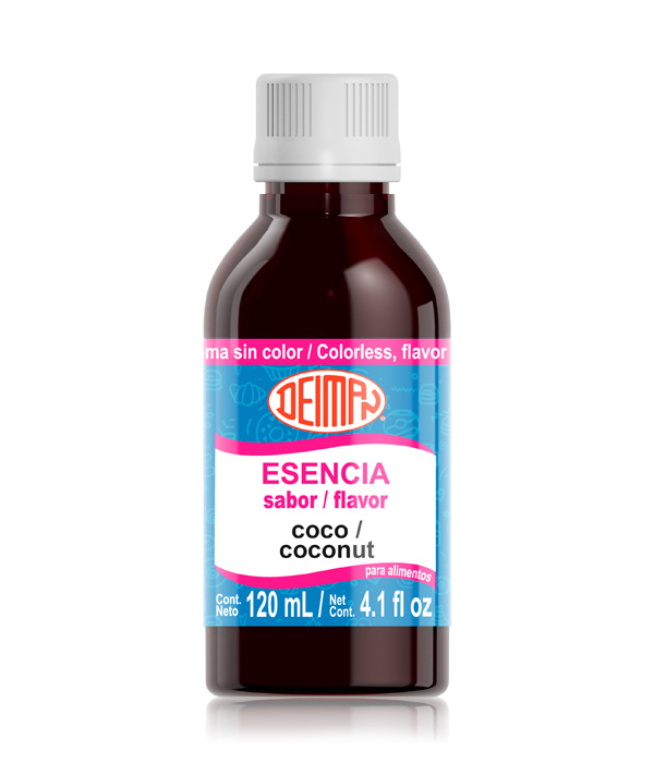 [ESE-0011] Esencia Coco Deiman 120ML (Sabor y Aroma sin Color)