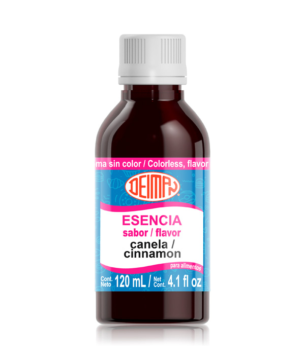 [ESE-0006] Esencia Canela Deiman 120ML (Sabor y Aroma sin Color)