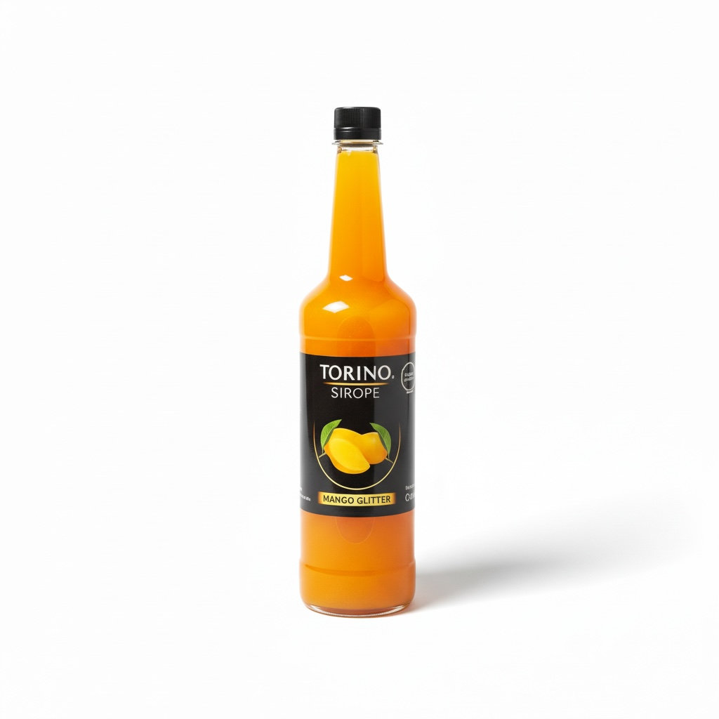 [TOR-0002] Torino Sirope Mango Glitter 1LT